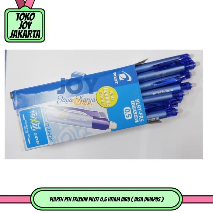 

New Pulpen Pen Frixion Pilot 0.5 HITAM BiRU ( Bisa Dihapus )