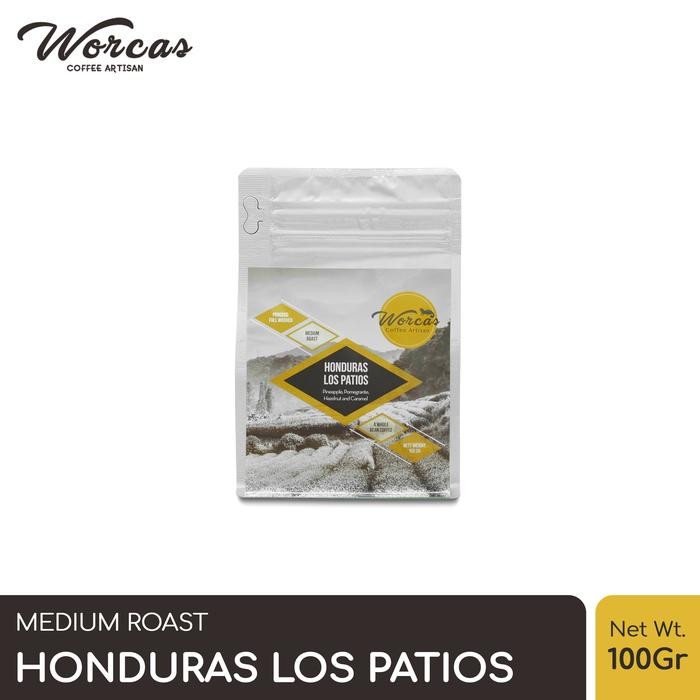 

Pilihan- Worcas Arabica Honduras Los Patios 100Gr - Medium Roasted Coffee