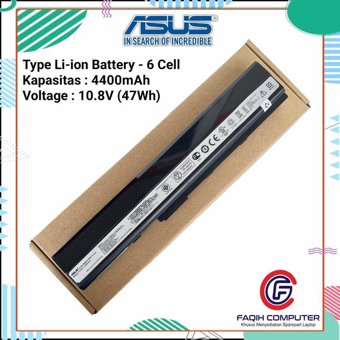 Terbatas Original Baterai Batre Laptop Asus A42 A42J A42F K52 A52F Terlariss 