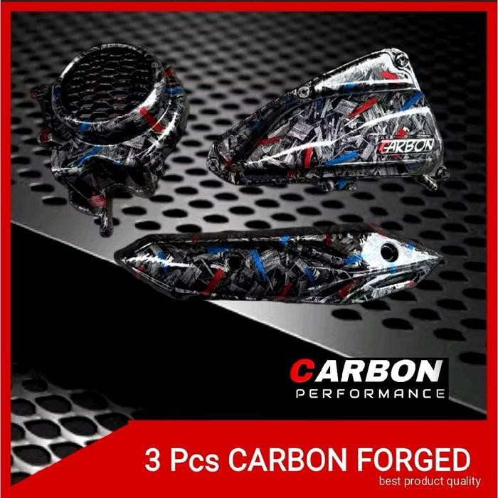 Ready PAKET CARBON FORGED BEAT DELUX CARBON 3 PCS / Paket carbon forged beat led 2020-2023 paket