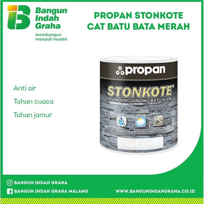 PROPAN STONKOTE CAT BATU BATA MERAH