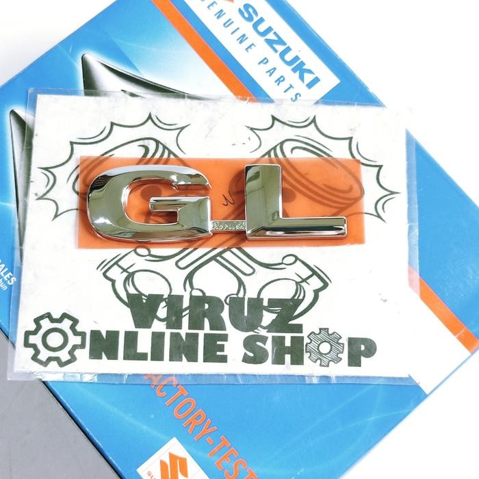 OJ EMBLEM GL / EMBLEM TULISAN GL / EMBLEM SUZUKI ERTIGA SPLASH SWIFT