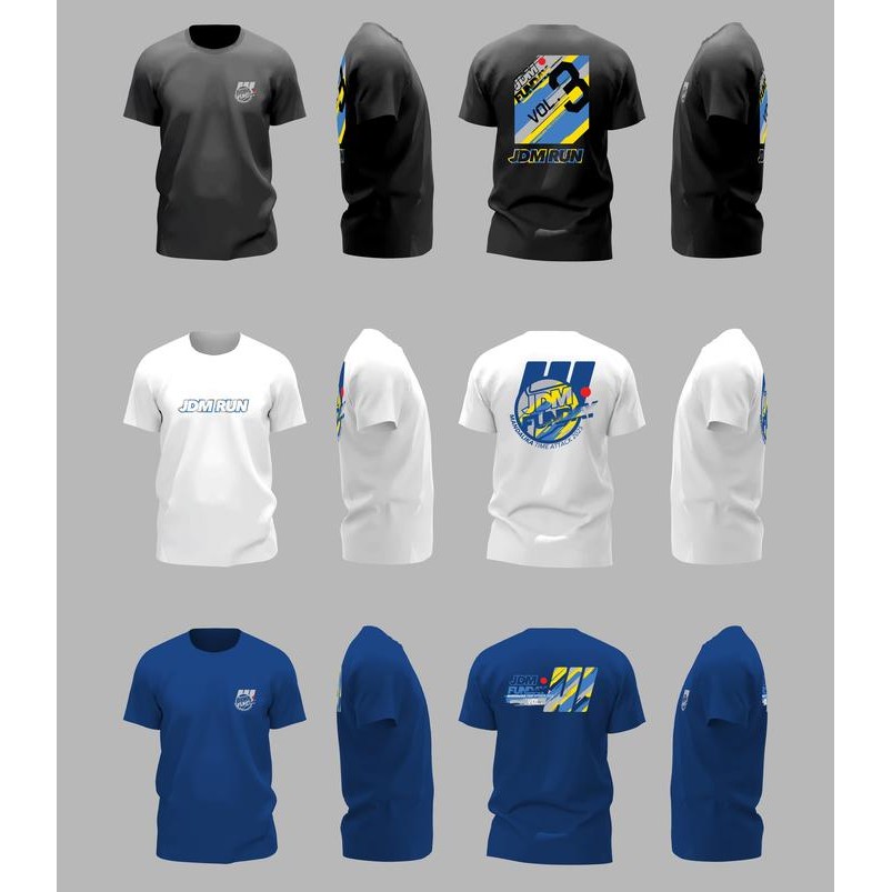 Victor Badminton - Jdm Run - Jdm Funday 3 Merchandise T Shirt Jdm Run Mandalika Time Attack 2025