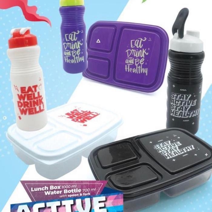 Active Value Pack set tempat makan+tempat minum