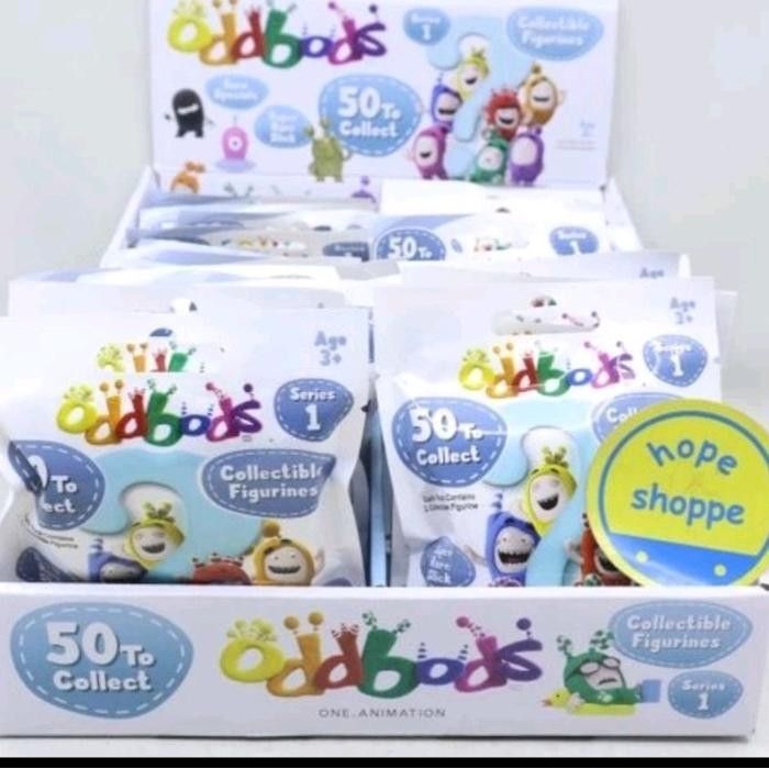 Figur Aksi Oddbods Blind Bag Random Action Figure Koleksi Anak