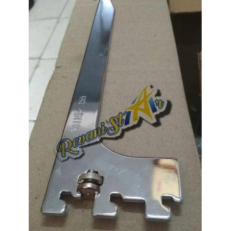 25cm Siku rak kaca daun bracket penyangga rak kaca braket