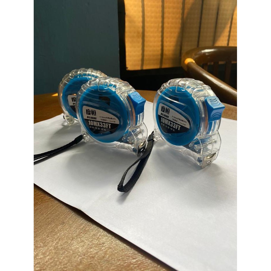 New Meteran 10 meter anti karat original murah meteran 10 meter paling kuat tahan banting anti air