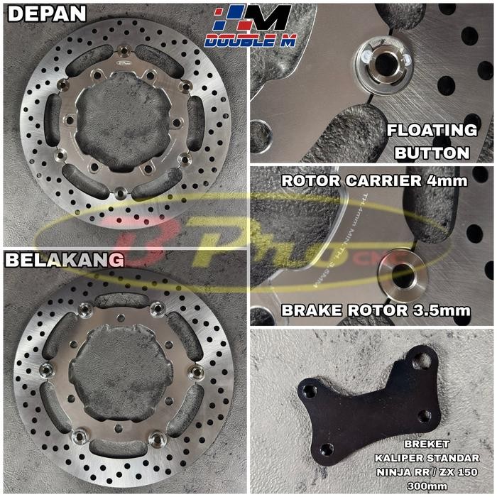 PIRINGAN CAKRAM BPRO NINJA RR 300MM DISK BPRO NINJA KRR 150