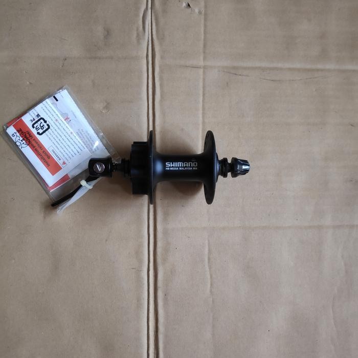 FRONT HUB SHIMANO DEORE M525 QR 32HOLE SIXBOLT. BOS DEPAN