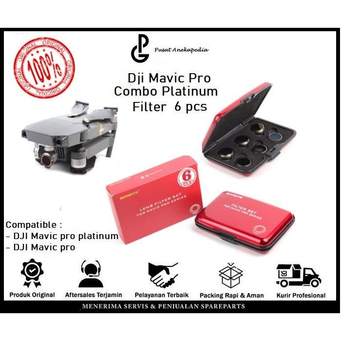 Dji Mavic Pro Filter 6 set - Dji Mavic Pro Combo Platinum Filter 6pcs