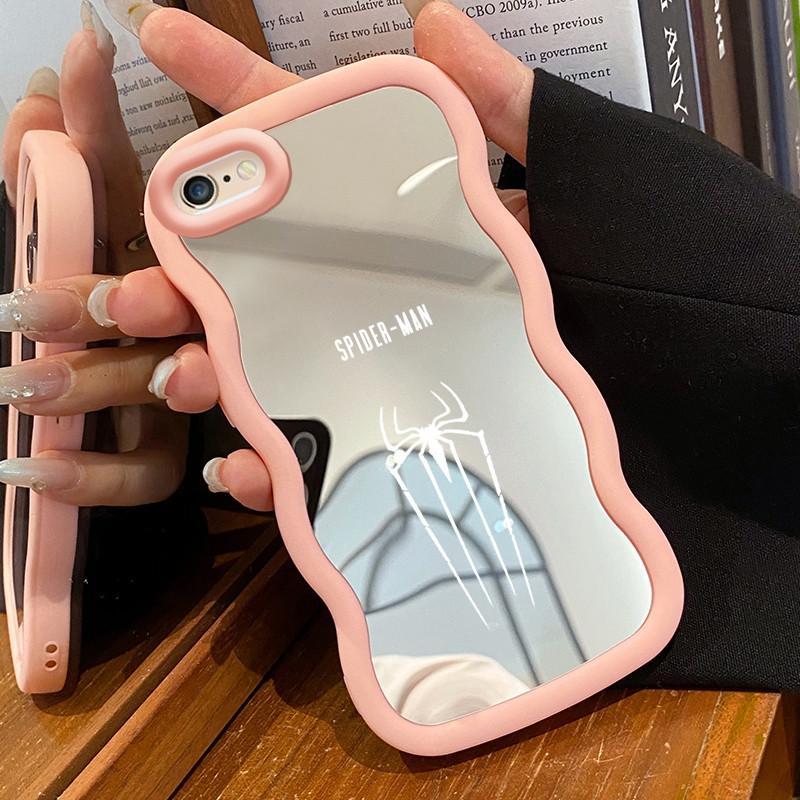 Casing Untuk iPhone 6 Plus 6s Plus 7 Plus 8 Plus SE 2020 X Xs Max Case Casing HP Pola bekas kaki dan