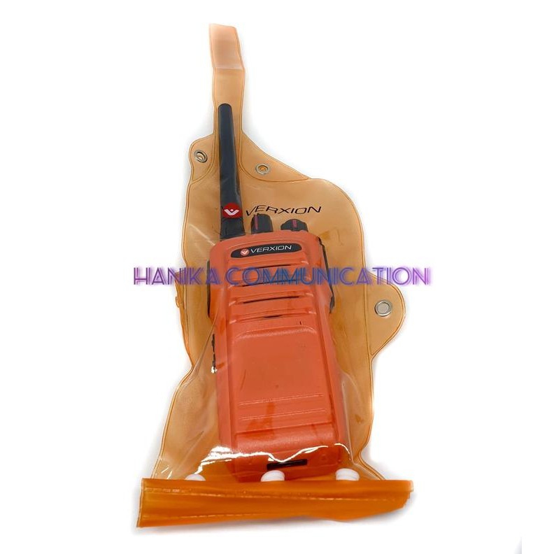 VERXION SARUNG HT WATERPROOF CASE TAHAN AIR HANDIE TALKIE WALKY TALKY