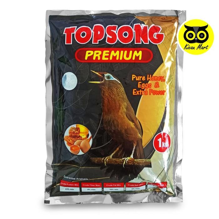 Topsong Premium High Protein Voer Pur Pakan Burung Murai Top Song Tpsp Terbatas