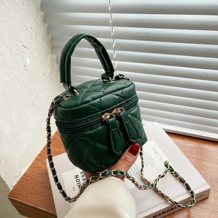 Top Tas Selempang Wanita Sling Bag Mini Viral Korea Style Aesthetic Terbaru Kekinian TB05