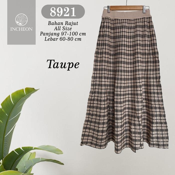 ROK RAJUT MOTIF PANJANG IMPORT TEBAL DAN HALUS WANITA - 8921