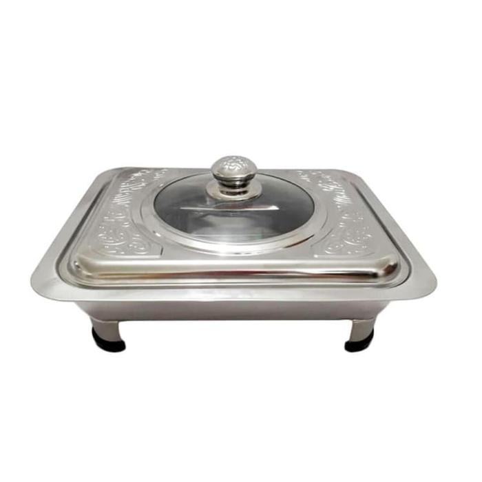 FAST FOOD DISH 555 STAINLESS STEEL / WADAH PRASMANAN / TEMPAT SAJI