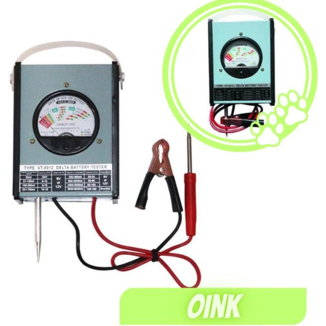 Baterai Battery Batere Tester DELTA FUKUSHIMA Alat Tes Aki Accu Analog