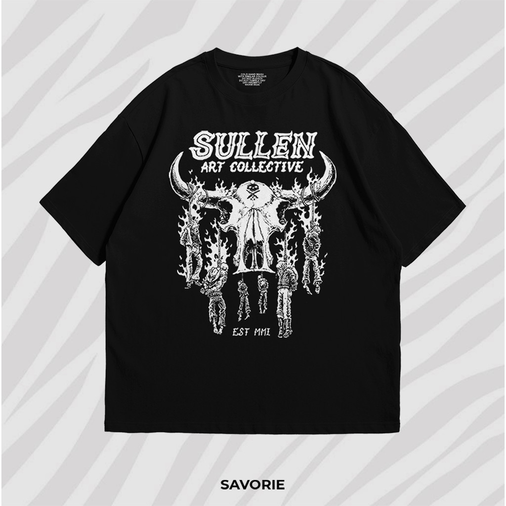 SULLEN ART COLECTIVE T-SHIRT 20s OVERSIZE COTTON COMBED PREMIUM