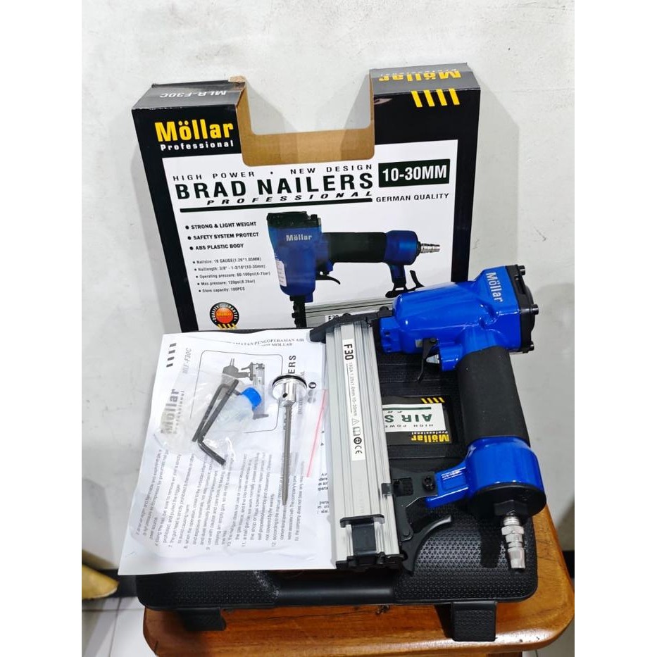 Gen 3 Mollar Air Nailer F 30 - Paku Tembak angin F30 Alat tembak paku angin