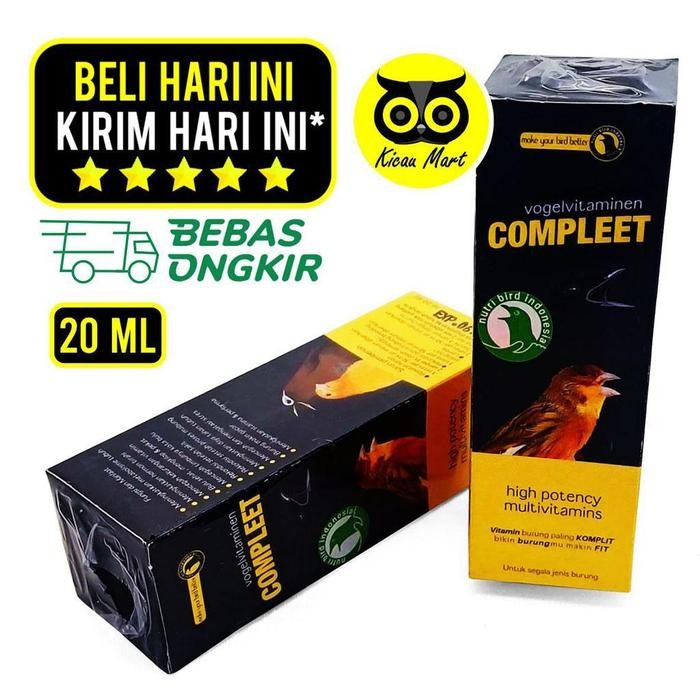 ces0- Vitamin Obat Breeding Ternak Burung Compleet Nutribird Vogel Vitaminen