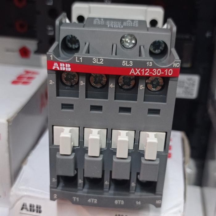 Hemat Kontaktor Abb Ax12-30-01 25A 220V Contactor Ax12 30 10 Terlariss 