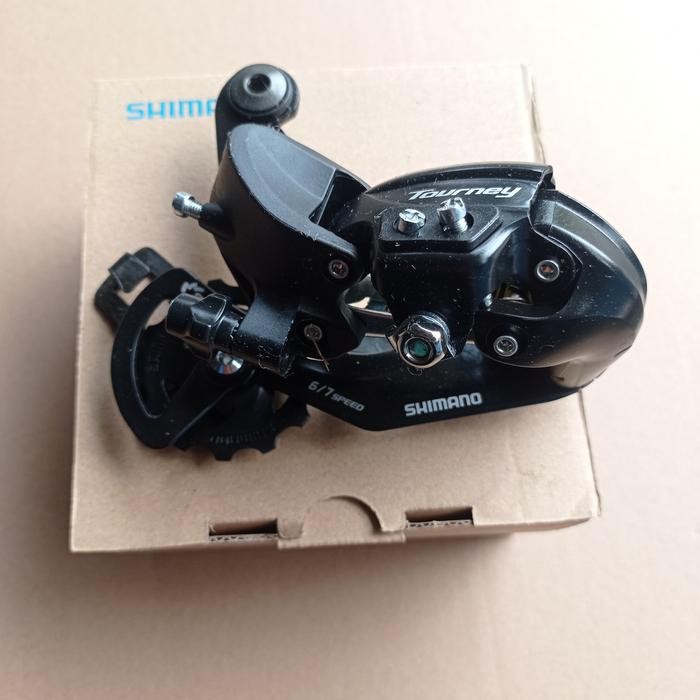 Polygon United - Rd Rear Derailleur Shimano Tourney Ty300 Baut L 6 7 8 Speed 7Speed