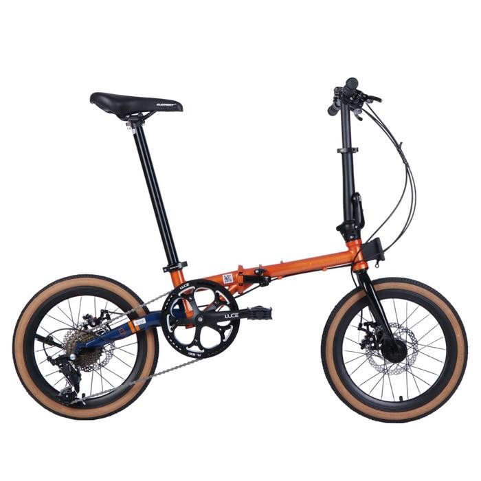 Sepeda Lipat Element Troy 8S X8 8 Speed 16 Inch Bukan Pikes Fnhon Gust