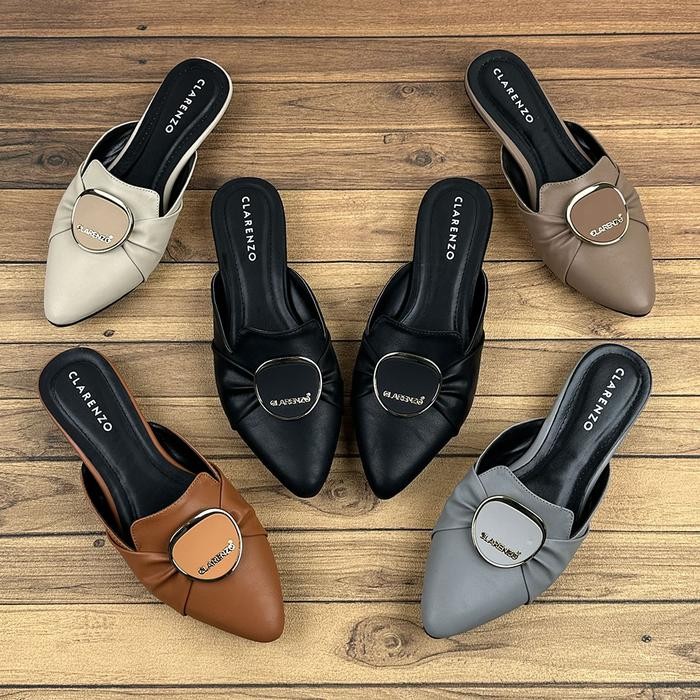 Donatello - Clarenzo - Sepatu Sandal Mules Slip On Wanita Clarenzo'S Signature Shoes - Dm09