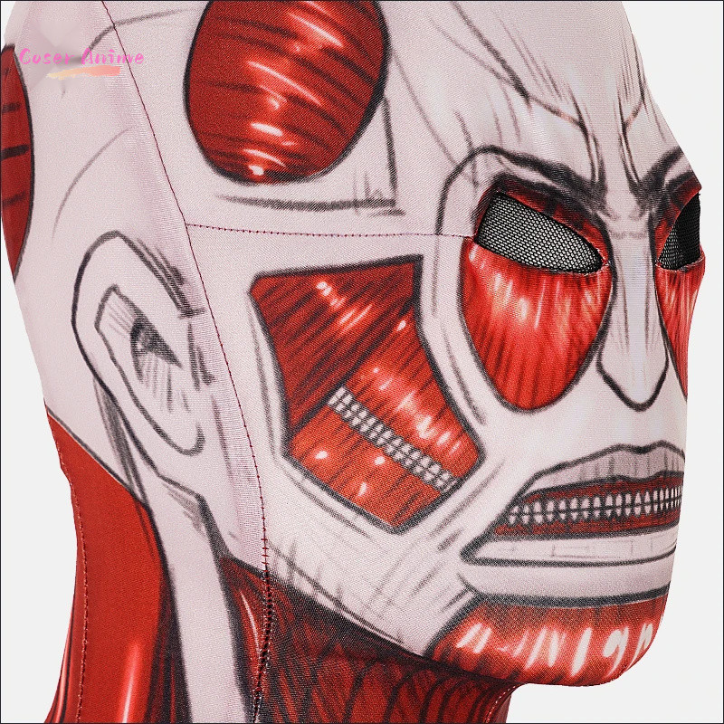 COSER COLOSSAL TITAN COSPLAY COSTUME GAME ATTACK ON TITAN UNIFORM HALLOWEEN CARNIVAL PARTY CHRISTMAS