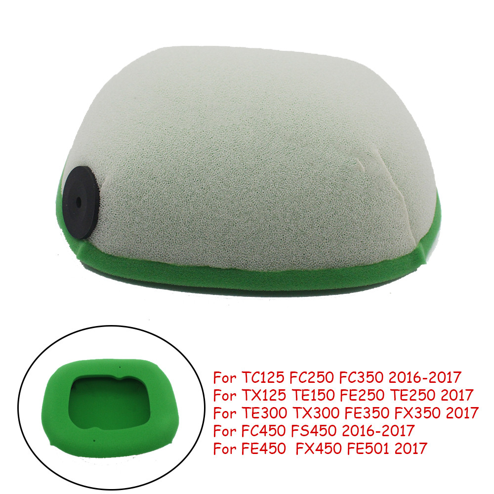 Motorcycle Air Intake Filter Sponge Air Filter Cleaner Foam For