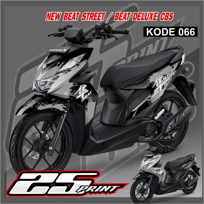 ASLI Decal Beat Street New 2021 2022 2023 2024 Full Body Stiker Motor Modif Sticker Variasi Aksess