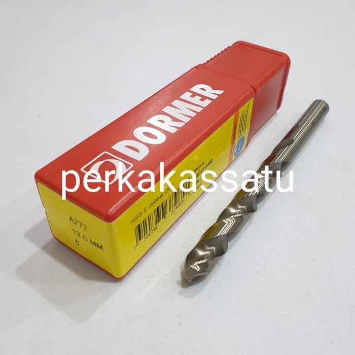 Mata Bor Dormer A777 Hss-E Bronze Cobalt 12.0 Mm A 777 Jobber Drill