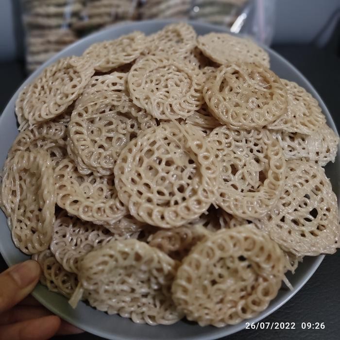 JAJANAJA- Kerupuk Putih Pasundan Mentah, Kerupuk Kaleng Mentah