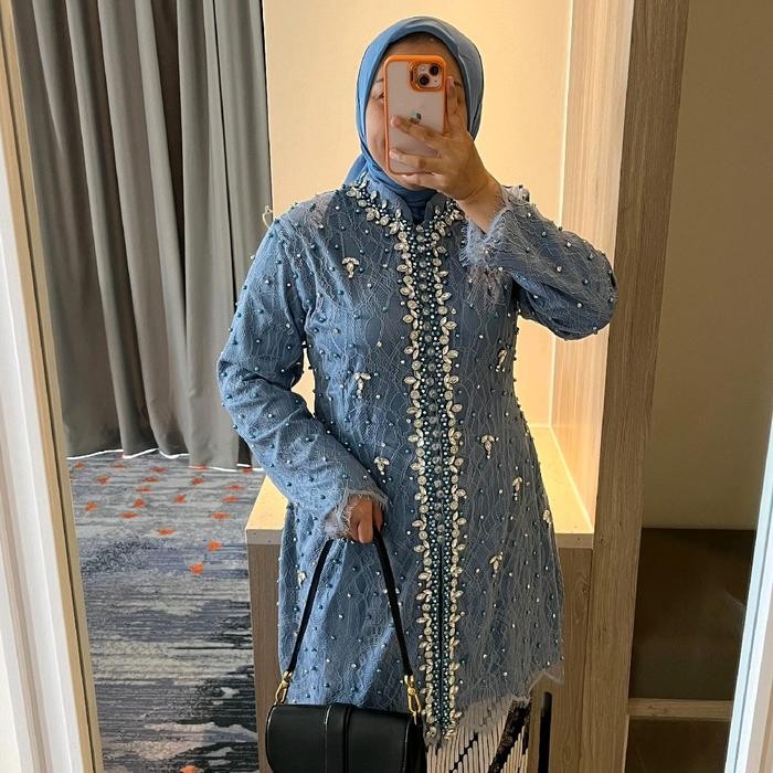 TERMURAH kebaya ibu besan pengantin Atasan Baju READY STOCK