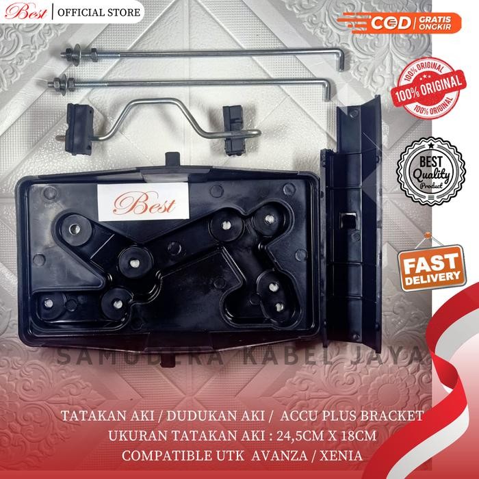 4jg2- Tatakan Aki / Accu + Bracket Mobil Avanza / Xenia