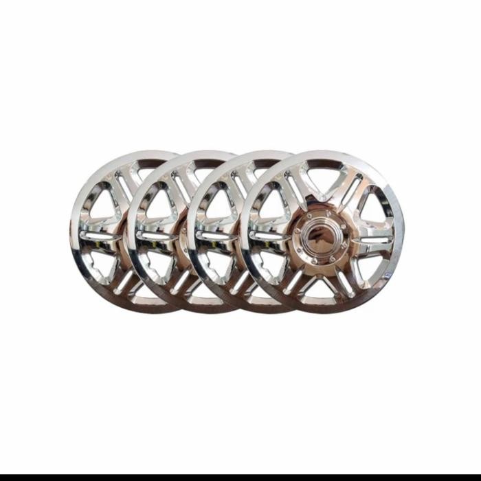 wheel dop cover velg ring 12 inch chrome