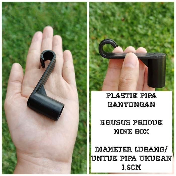 Siku konektor untuk rak sepatu cover / penyambung pipa rak sepatu