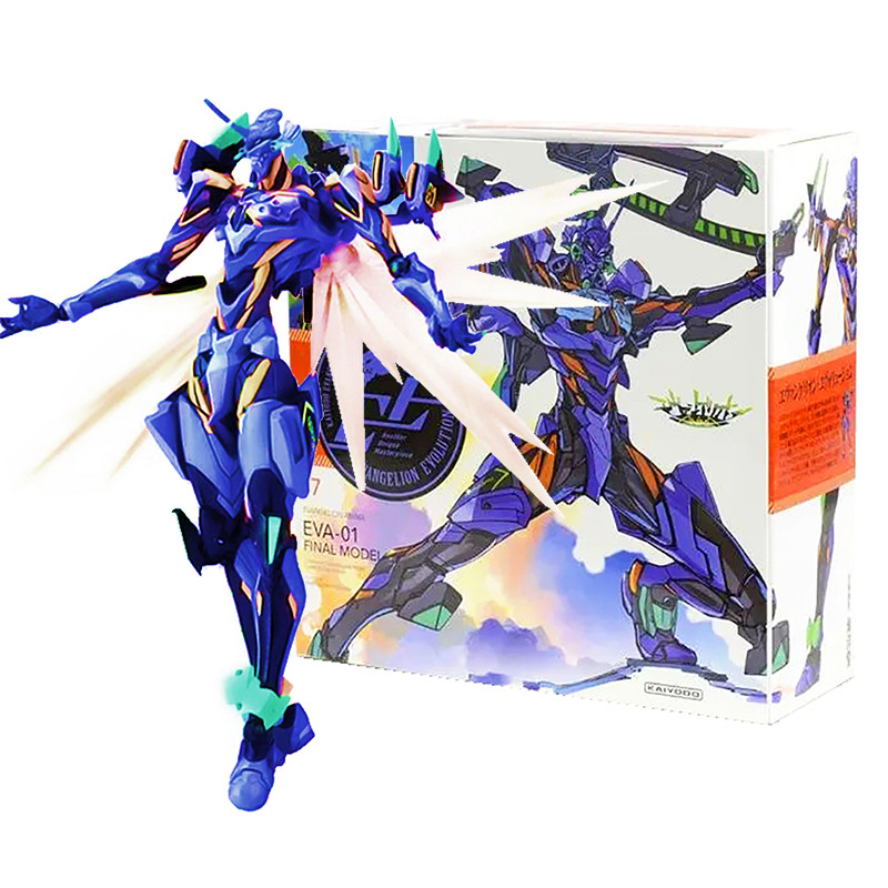 Anime NEON GENESIS EVANGELION EVA Action Figures Maf 080 EVA-01 Figure PVC Collection EVOLUTION EVA-