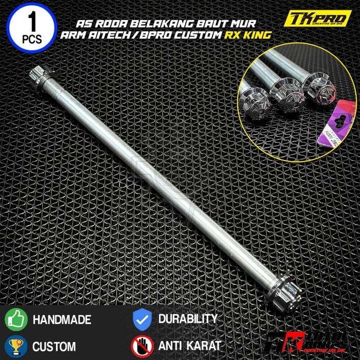 AS BAUT MUR PROBOLT RODA BELAKANG ARM AITECH BPRO RX KING RXKING