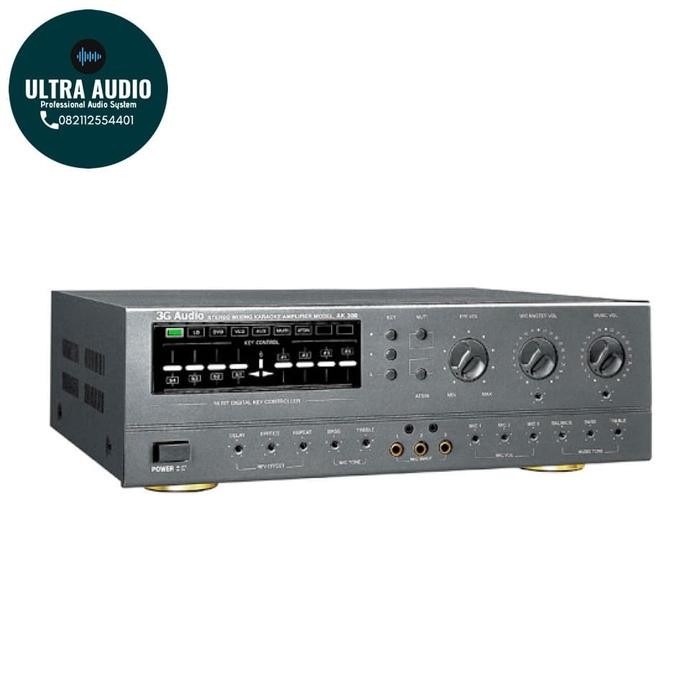 Populer 3G Audio Ak 3000 / Ak3000 / Ak-3000 Karaoke Amplifier Original Terlariss 