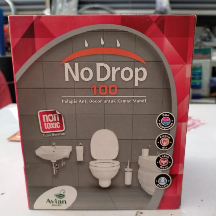LncrMrt- No Drop 100. Pelapis Anti Bocor Kamar Mandi