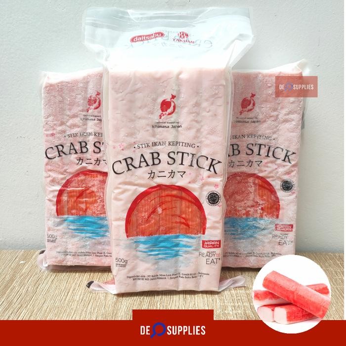 Daitsabu Crab Stick 500gr - Kani Crabstick Sea Stix Kepiting Takumi
