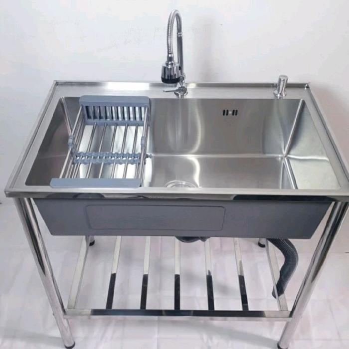BAK CUCI PIRING STAINLESS / KITCHEN ZINK PORTABLE