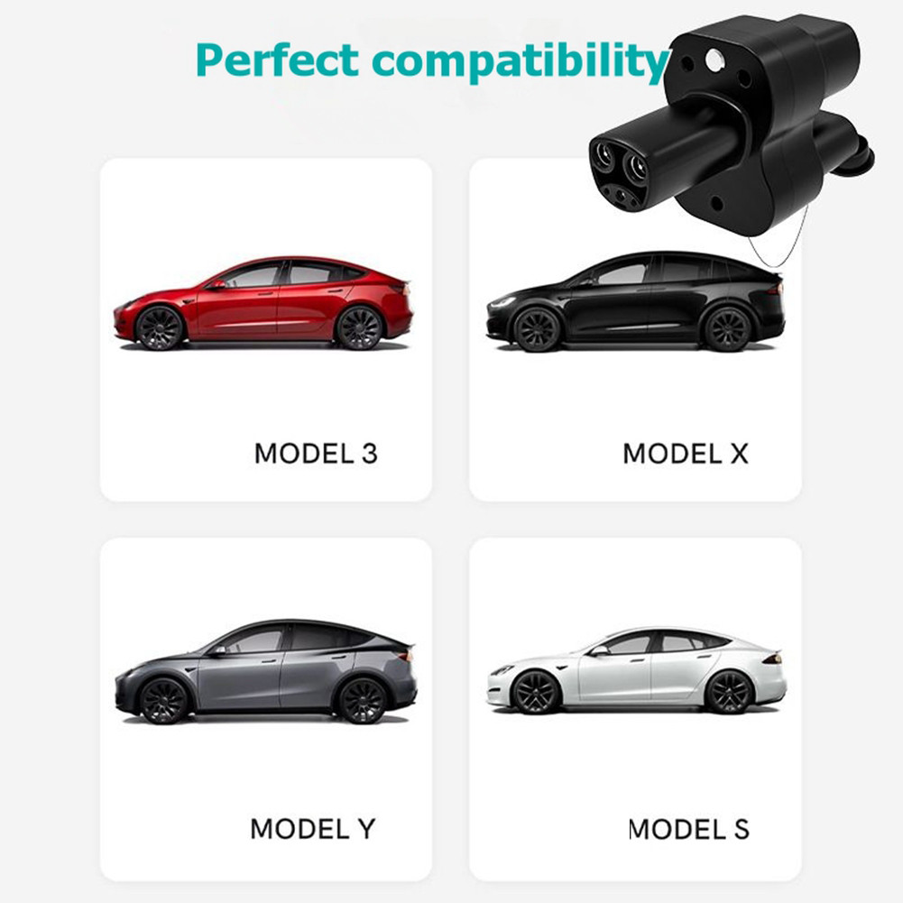 FOR CCS2 TO TESLA EV ADAPTER FAST CHARGING ADAPTER AC+ DC 250A ADAPTOR CHARGING CONNECTOR EV CONNECT