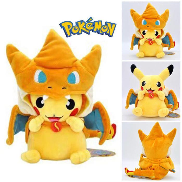 Boneka Pokemon Pikachu Charizard / Boneka Anak Pokemon / Boneka Pokemon Go Pikachu Charmander