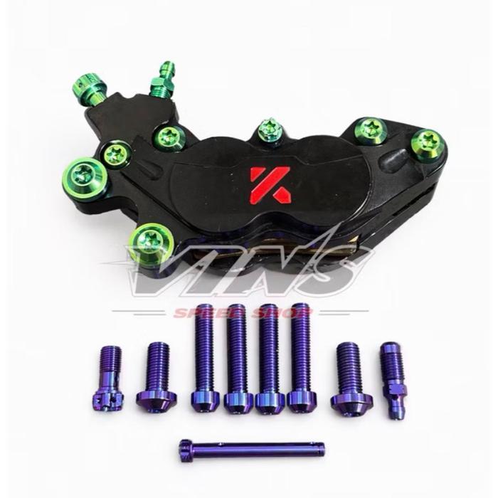 Baut Kaliper Ktc 4P Titanium Gr5