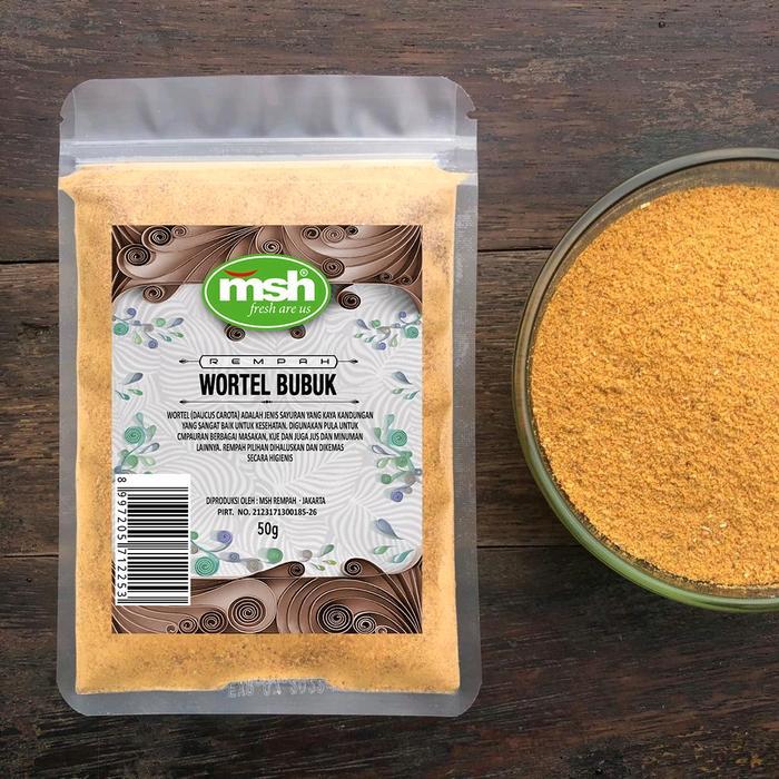 MSH Wortel Bubuk 50 gram