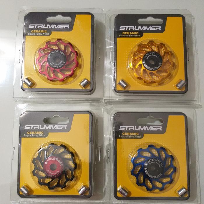 Pulley Rd Strummer Ceramic Bearing 11T Terbaru 