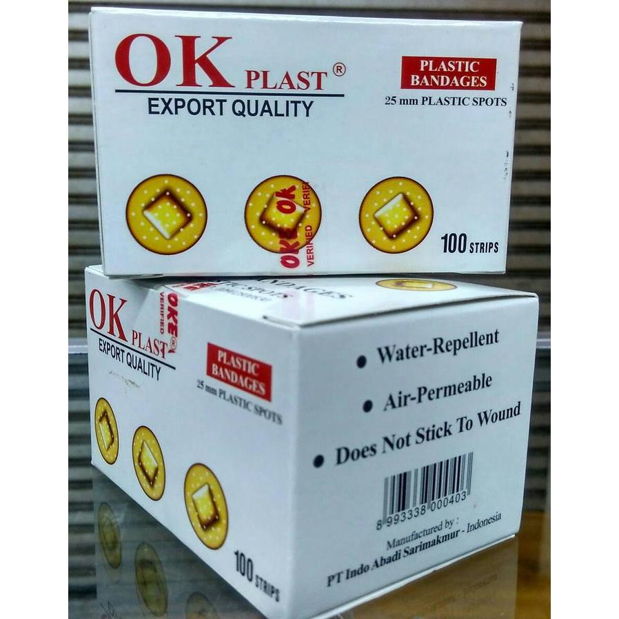 PLESTER OK PLAST / PLASTIC BANDAGE OK PLAST