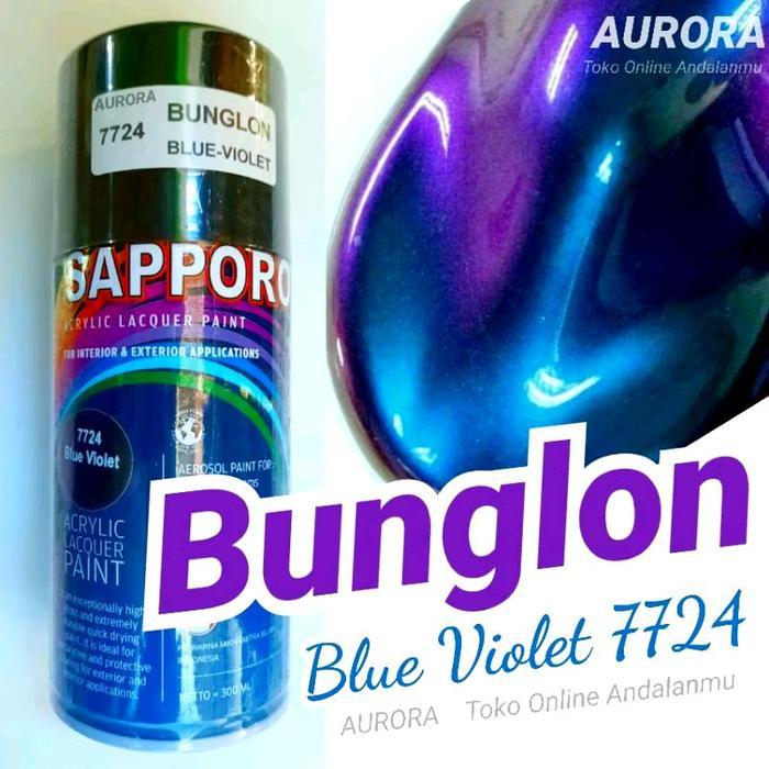 Cat Bunglon Sapporo Ultimate 7724 Bunglon Blue Violet Blunkon